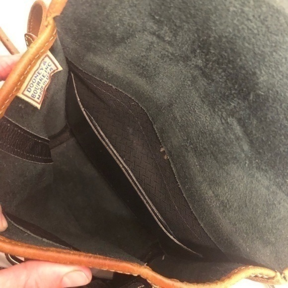 DOONEY & bourke all weather leather black brown vintage binocular crossbody bag - Picture 9 of 14